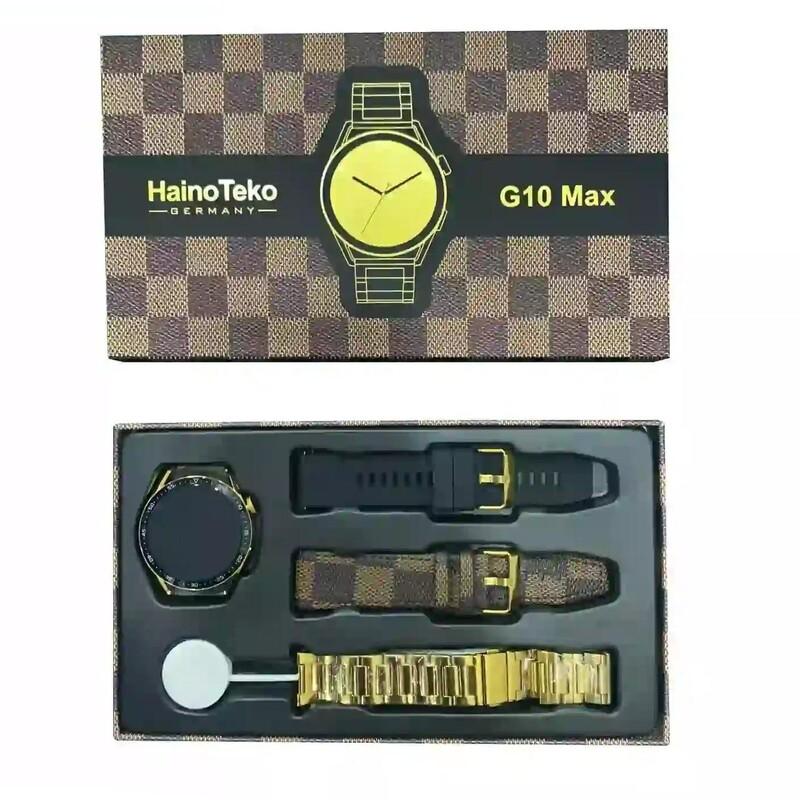 ساعت هوشمند هاینو تکو G10 Max - ساعت هوشمند صفحه گرد جی 10 مکس | کالندز