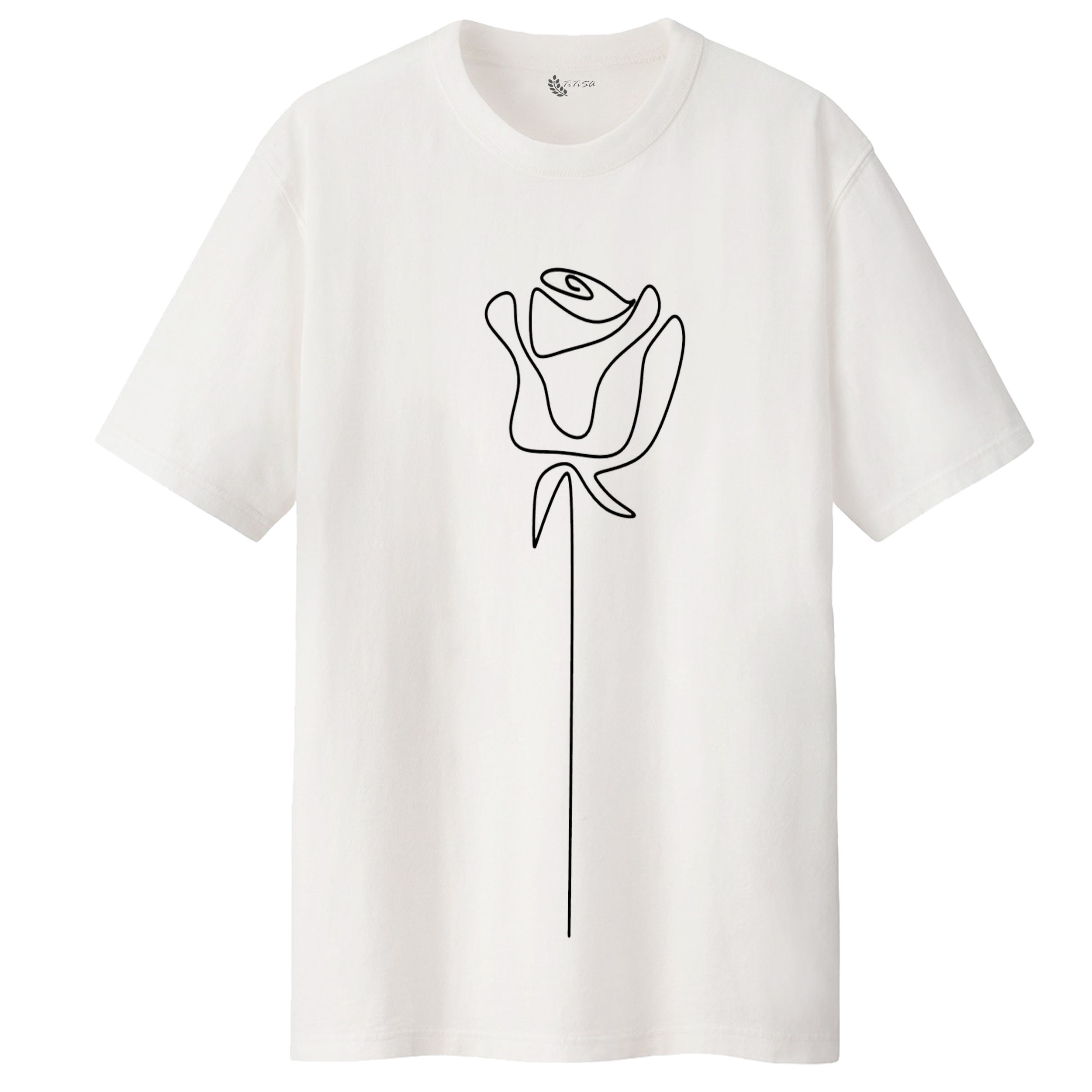 قیمت و خرید تی شرت لانگ آستین کوتاه زنانه مدل گل