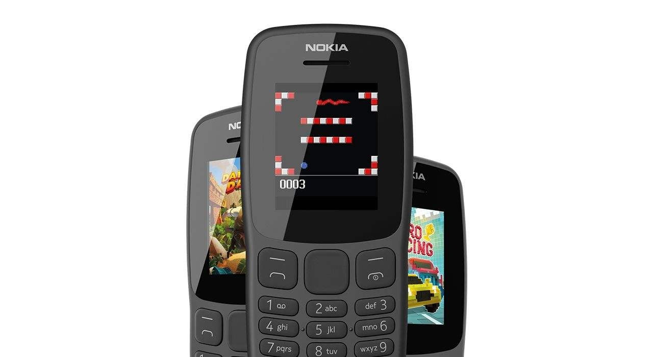 گوشی موبایل نوکیا مدل 106 دو سیم‌ کارت ظرفیت 4 مگابایت و رم4 مگابایت -نیوامال