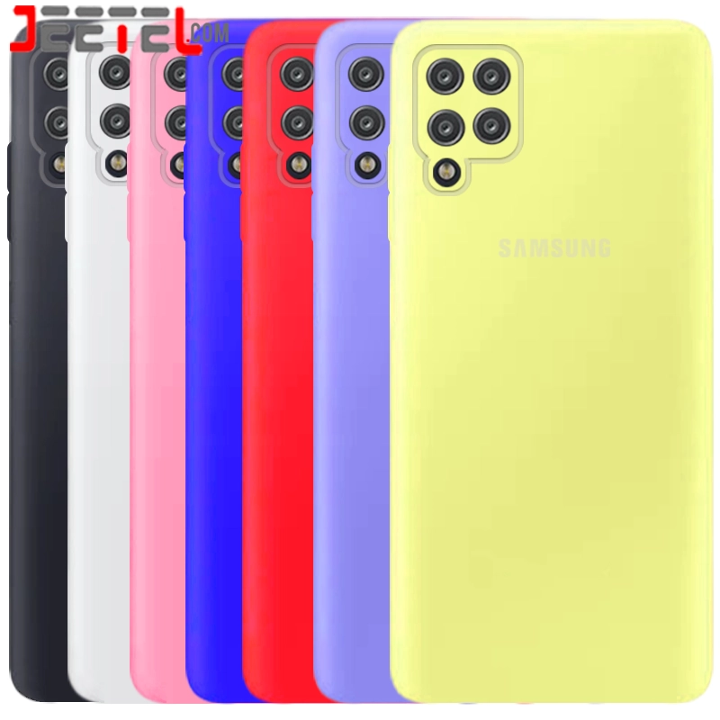اصلی ترین کاور سیلیکونی تک رنگ برای Samsung Galaxy A22 4G سامسونگ ...