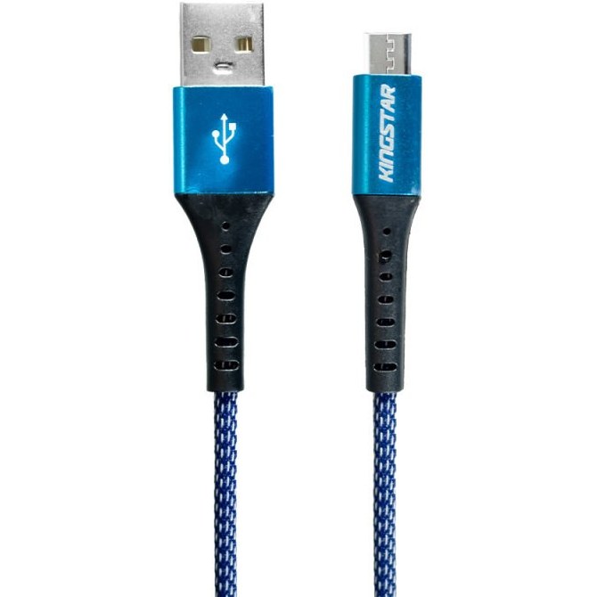 خرید و قیمت کابل تبدیل USB به MicroUSB کینگ استار مدل K125A طول 1.1 متر اKingstar K125A USB To MicroUSB Cable 1.1M | ترب