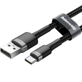 خرید و قیمت کابل تبدیل USB به USB-C باسئوس مدل CATKLF-BG1 Cafule طول 1 متر| ترب