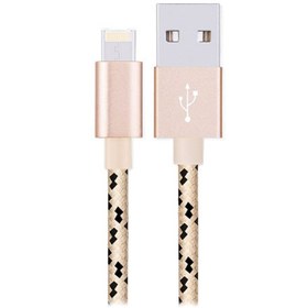 خرید و قیمت کابل تبدیل USB به لایتنینگ / MicroUSB مدل X3 طول 1.2 متر - رزگلد | ترب