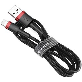 خرید و قیمت کابل تبدیل USB به لایتنینگ باسئوس مدل CALKLF-C19 Cafule طول 2متر + گارانتی 6 ماهه شرکتی | ترب