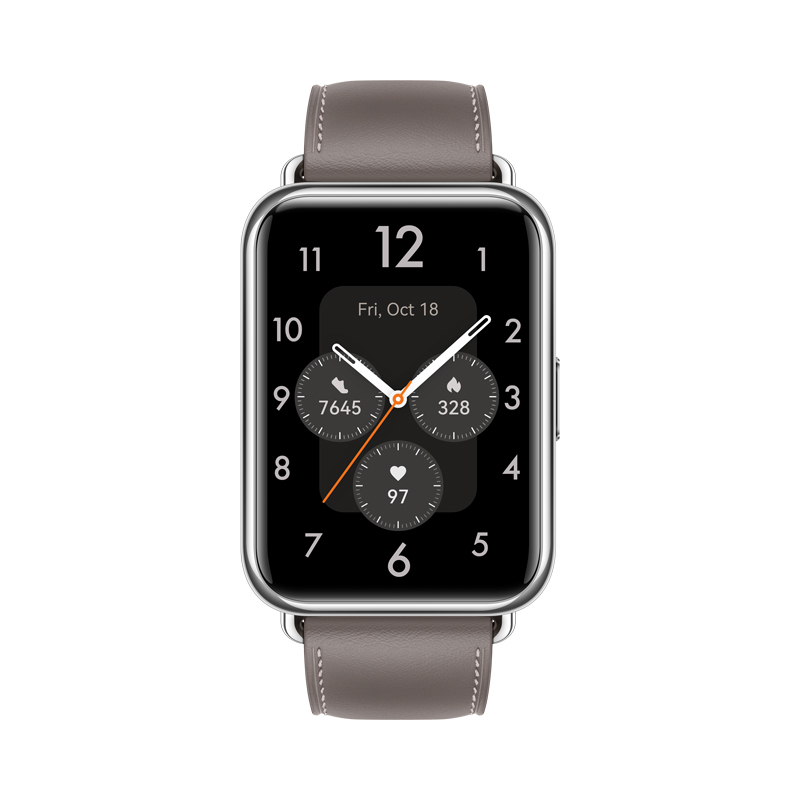 خرید آنلاین و قیمت ساعت هوشمند هوآوی مدل WATCH FIT 2 Classic Edition بندچرمی [ ۱۴۰۲ ] | وکسی