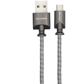 خرید و قیمت کابل تبدیل USB به MICROUSB کلومن مدل DK - 21 طول 1 متر | ترب