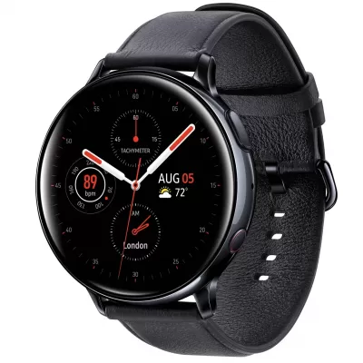 قیمت ساعت هوشمند سامسونگ مدل Galaxy Watch Active2 44mm بند چرمی | تاچ تک