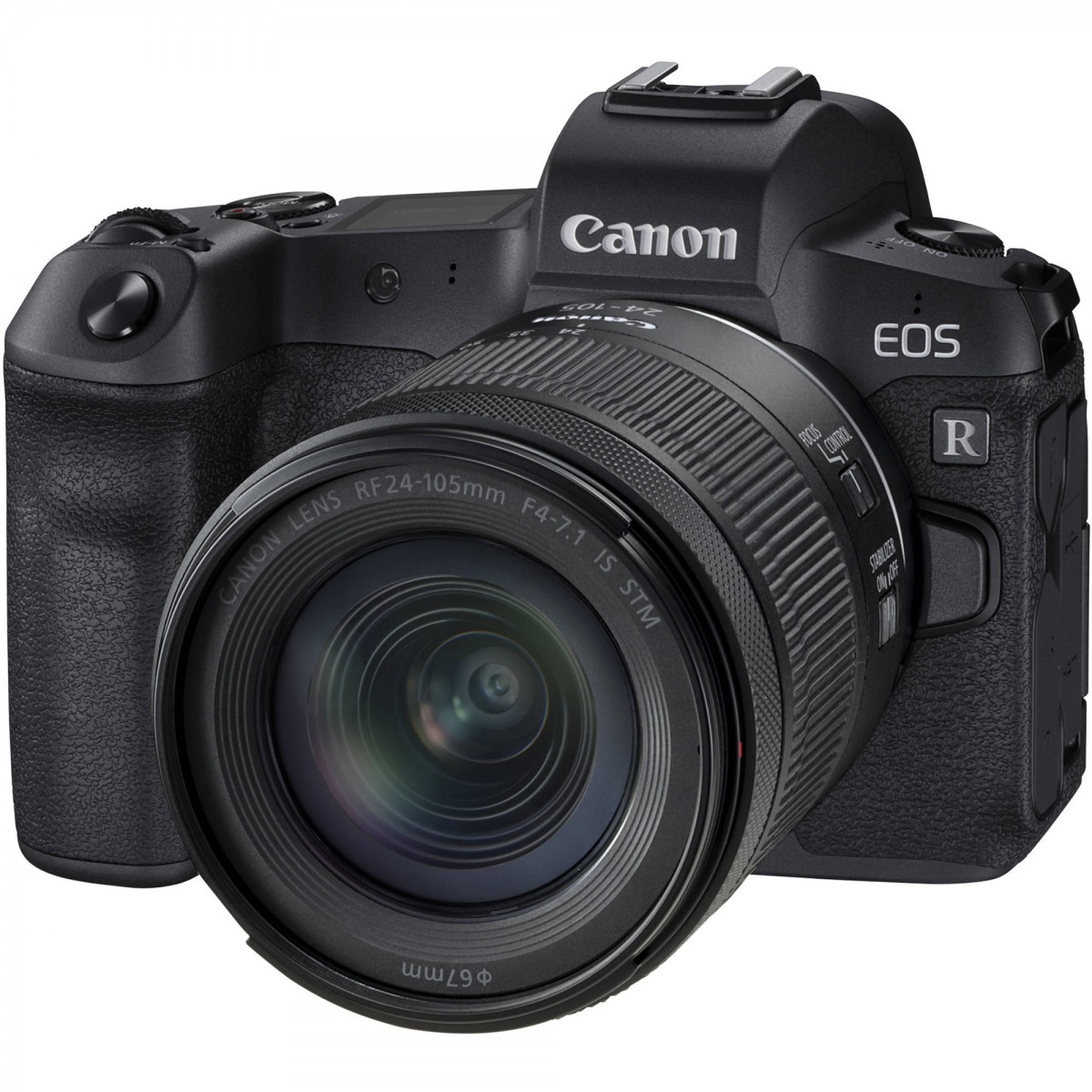 دوربین بدون آینه کانن مدل EOS R به همراه لنز RF 24-105mm f/4-7.1 IS STM