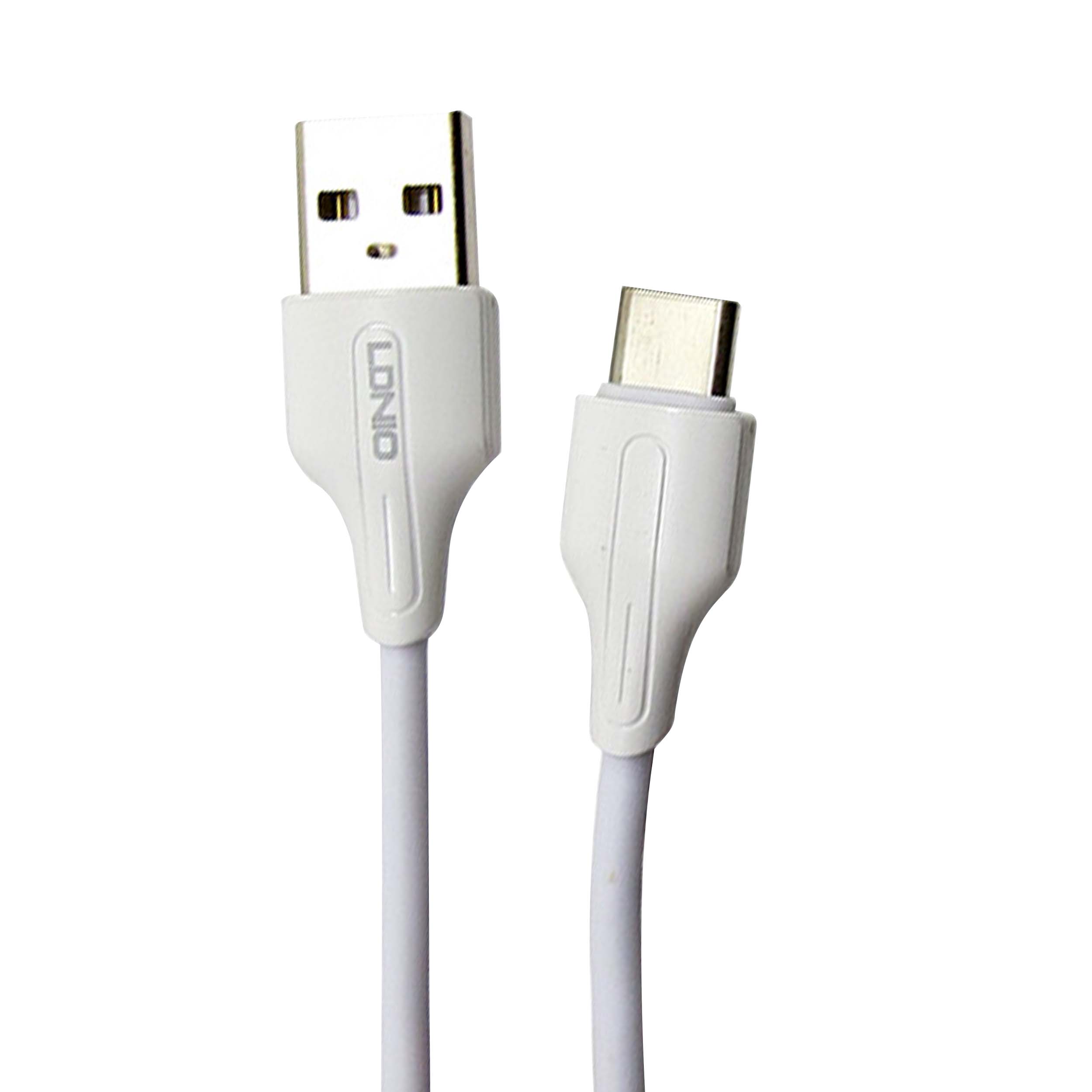 قیمت و خرید کابل تبدیل USB به USB-C الدینیو مدل LS540 طول 0.2 متر