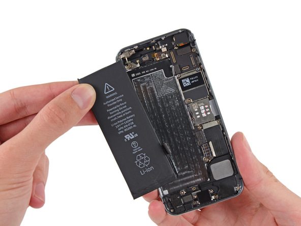 آموزش تعویض باتری آیفون ۵S اپل + ویدیو - موبایل کمک