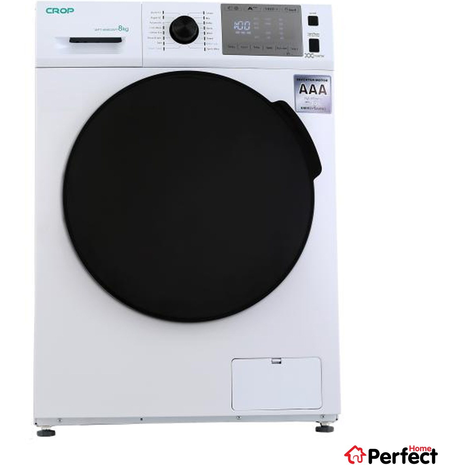خرید و قیمت ماشین لباسشویی کروپ مدل WFT 48402 ظرفیت 8 کیلوگرم ا Crop WFT48402 Washing Machine 8 Kg | ترب