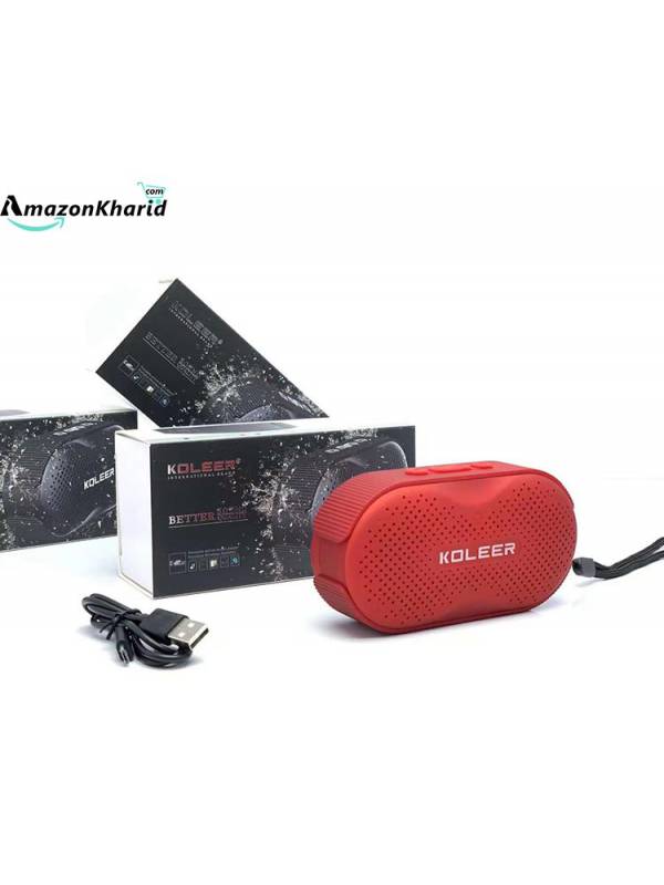 اسپیکر بلوتوثی قابل حمل KOLEER S39 - آمازون خرید