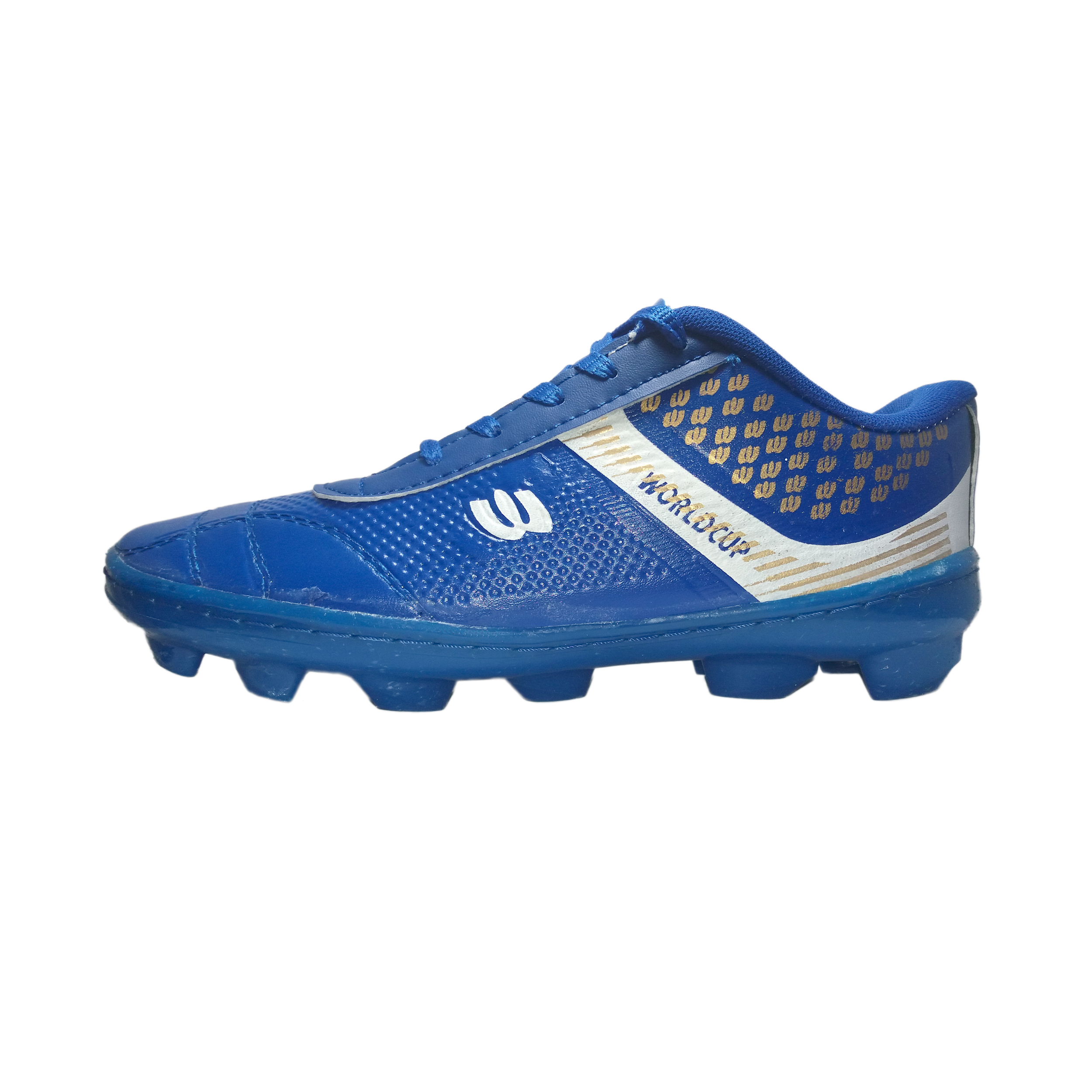 ✓ قیمت و مشخصات کفش فوتبال مردانه مدل چمنی استوک دار کد 01 رنگ آبی - زیراکو✓