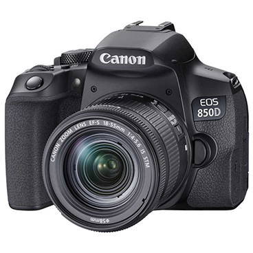 قیمت دوربین عکاسی کانن مدل EOS 850D با لنز EF-S 18-55 IS STM f/4-5.6 میلیمتری مشخصات
