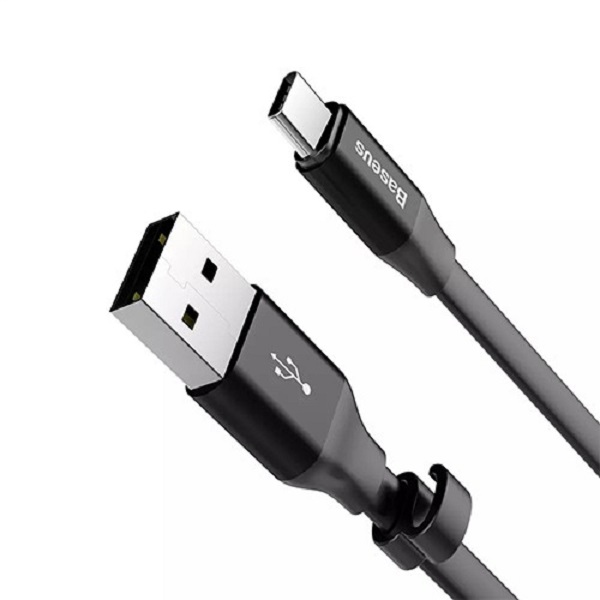 قیمت و خرید کابل تبدیل USB به USB-C باسئوس مدل Nimble CATMBJ طول 0.23 متر
