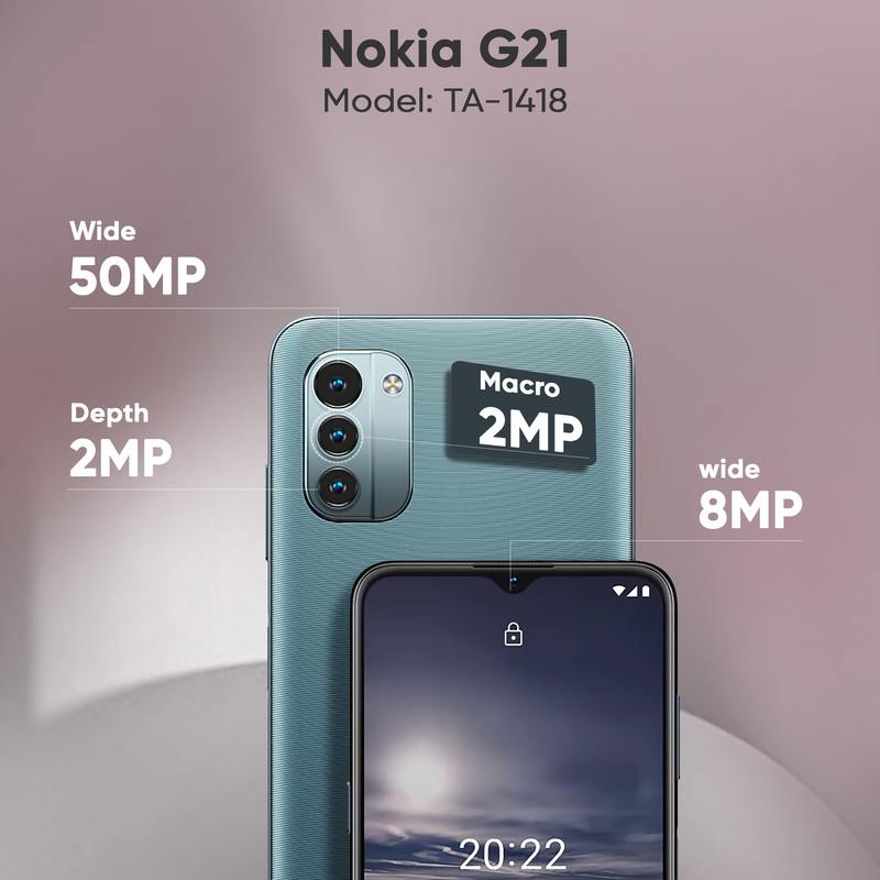 قیمت و خرید گوشی موبایل نوکیا مدل G21 TA-1418 دو سیم‌ کارت ظرفیت 128گیگابایت و رم 6 گیگابایت