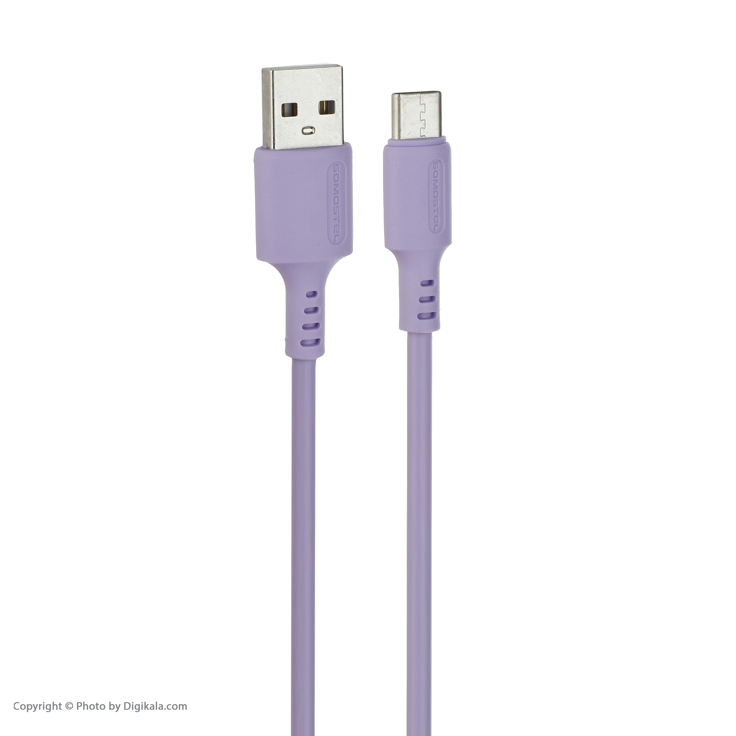 قیمت و خرید کابل تبدیل USB به USB-C سوموس تل مدل SMS-BP06 طول 1 متر