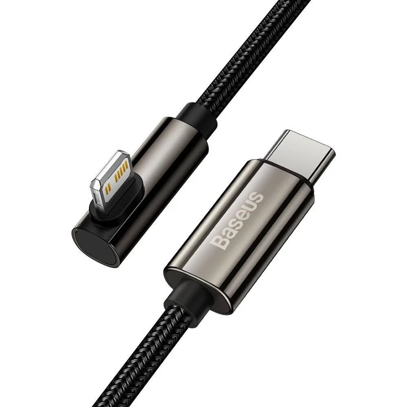 کابل تبدیل USB-C به لایتنینگ باسئوس مدل Legend Series طول 1 متر | بیسوس سنتر
