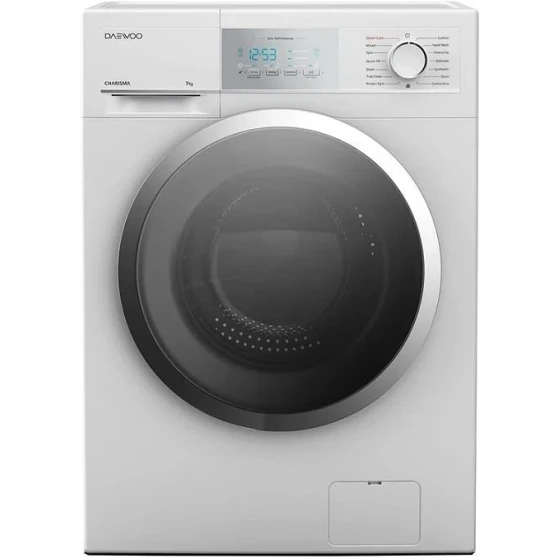 خرید و قیمت ماشين لباسشويی 7 کیلویی دوو سری کاريزما مدل DWK-CH700C ا DaewooCharisma 7 kg washing machine model DWK-7100 | ترب