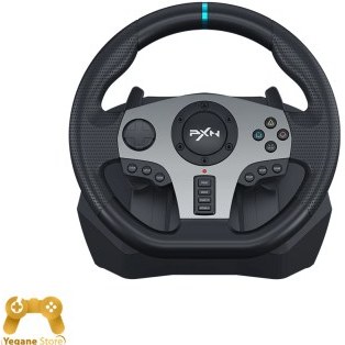 خرید و قیمت فرمان، دنده و پدال بازی PXN مدل V9 ا PXN V9 Race Steering WheelWith Pedals And Gear Shifter ا PXN V9 Race Steering Wheel With Pedals AndGear