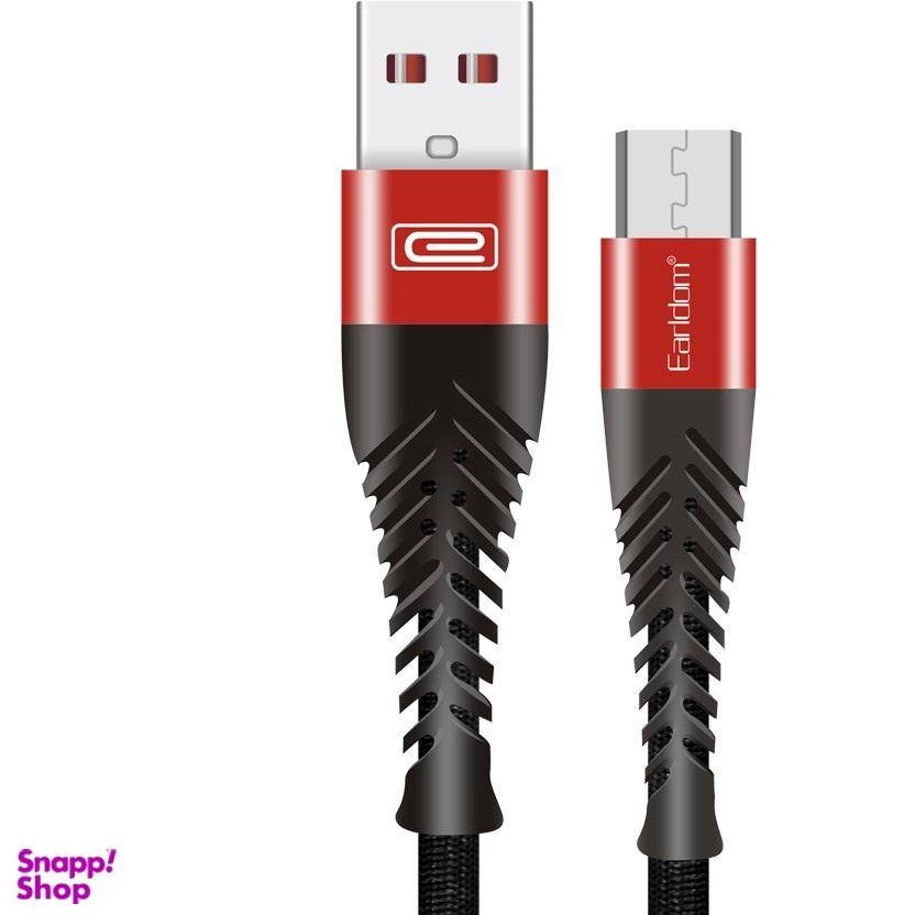 خرید و قیمت کابل تبدیل USB به Micro USB ارلدوم (Earldom) مدل Ec-061M به طول1m | ترب
