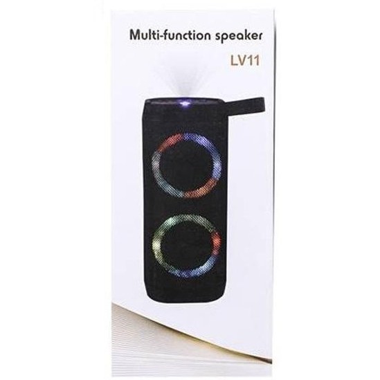 خرید و قیمت اسپیکر بلوتوثی رم و فلش خور Multifunction LV11 ا MULTIFUNCTIONLV11 Wireless Speaker | ترب