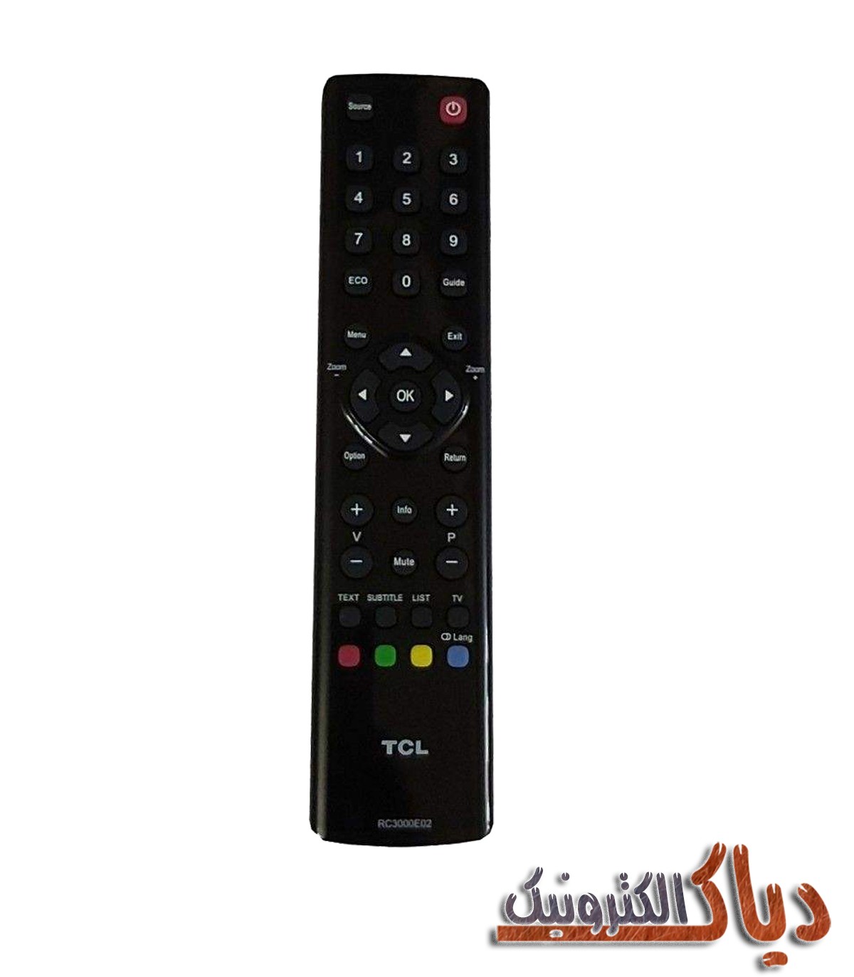 کنترل تلویزیون تی سی ال مدل RC3000E02