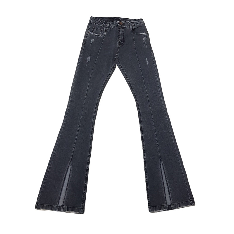 قیمت و خرید شلوار جین زنانه مدل بوت کات جلو چاک