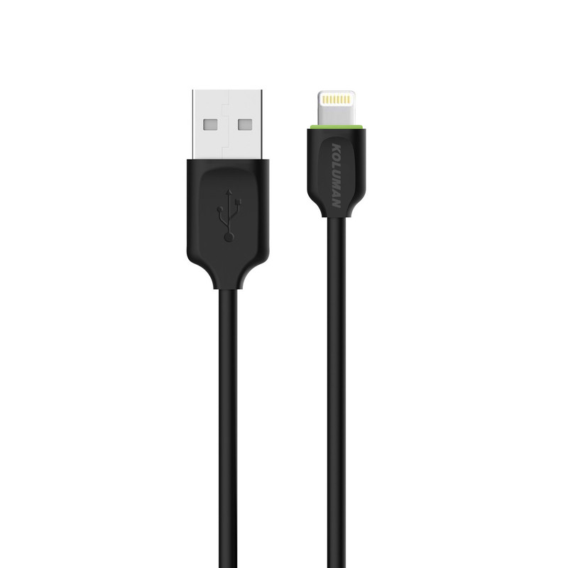 قیمت و خرید کابل تبدیل USB به لایتنینگ کلومن مدل KD-26 طول 1 متر