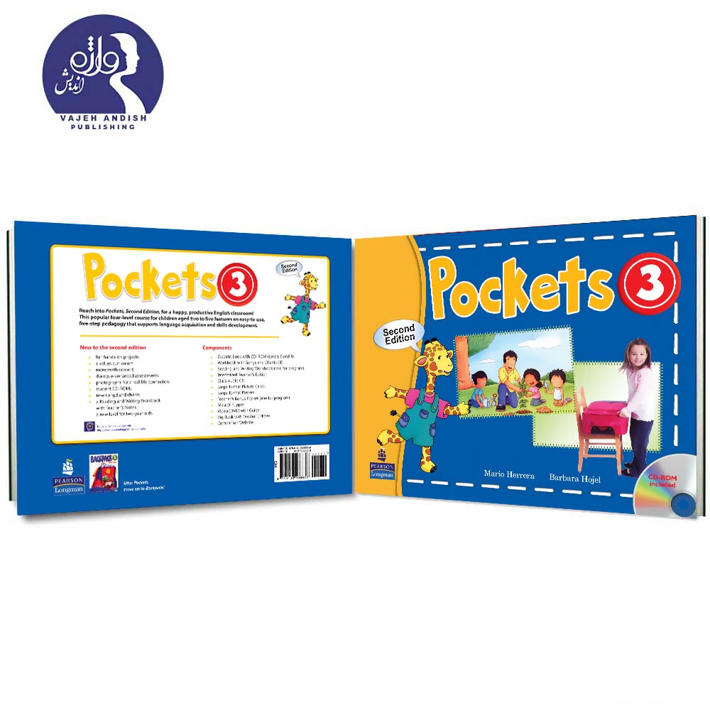 کتاب زبان Pockets 3 به همراه CD و کتاب کار | انتشارات واژه اندیش