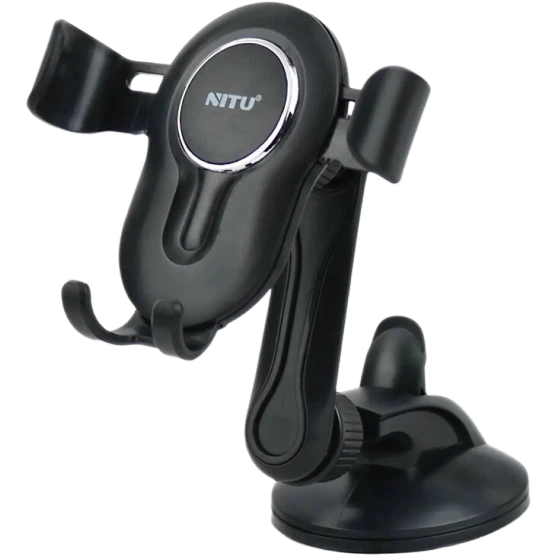 خرید و قیمت هولدر گوشی موبایل NITU مدل NT-NH20 – مشکی ا NITU mobile phoneholder model NT-NH20 - black | ترب