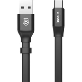 خرید و قیمت کابل تبدیل USB به USB-C باسئوس مدل CATMBJ-01 طول 0.23 متر | ترب