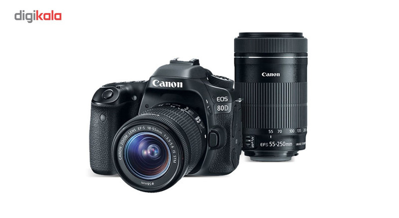 قیمت و خرید دوربین دیجیتال کانن مدل Eos 80D به همراه لنز EF-S 18-55mmf/3.5-5.6 IS STM