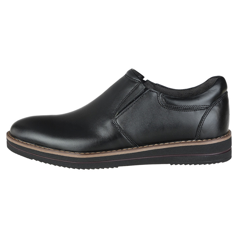 قیمت و خرید کفش مردانه چرم طبیعی مدل فیگو بی بند کد 20