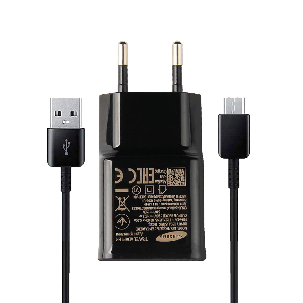 قیمت و خرید شارژر دیواری مدل EP-TA20EWE به همراه کابل تبدیل USB-C