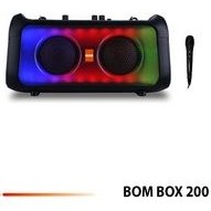 خرید و قیمت اسپیکر بلوتوثی قابل حمل پرودا مدل BOM BOX 200 ا BlutoothSpeaker Portable BOM BOX 200 | ترب