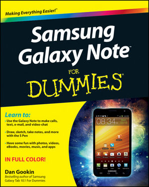 Samsung Galaxy Tabs For Dummies | Wiley