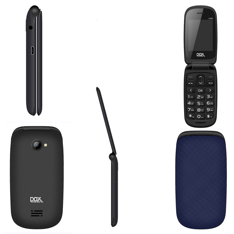 گوشی موبایل داکس مدل V435 دو سیم‌ کارت ظرفیت 64 مگابایت و رم 32 مگابایت |گارانتی 18 ماهه شرکتی و کدفعالسازی | موبوران