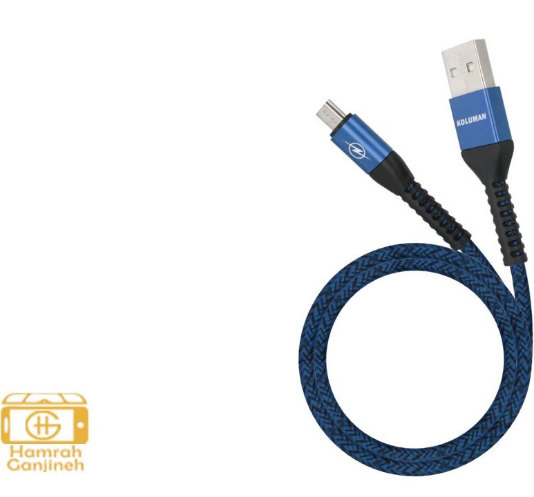 خرید و قیمت کابل تبدیل USB به MicroUSB کلومن مدل KD-42 طول 1 متر ا KolumanKD-42 USB To MicroUSB 1M | ترب