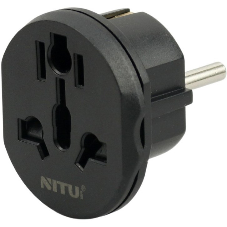 خرید و قیمت تبدیل 3 به 2 برق نیتو مدل A3-NT ا Nitu A3-NT Adaptor Converter| ترب