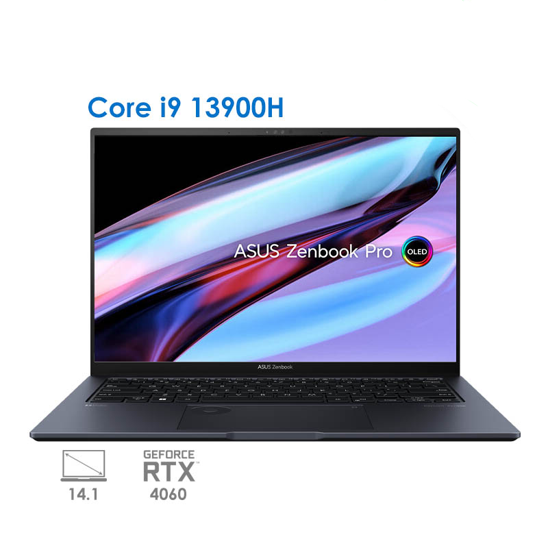 قیمت، مشخصات و بررسی لپ تاپ ایسوس زنبوک 2023 مدل ASUS Zenbook Pro 14 UX6404 i913900H RTX4060 110W 32G 1T OLED 2.8K 120Hz