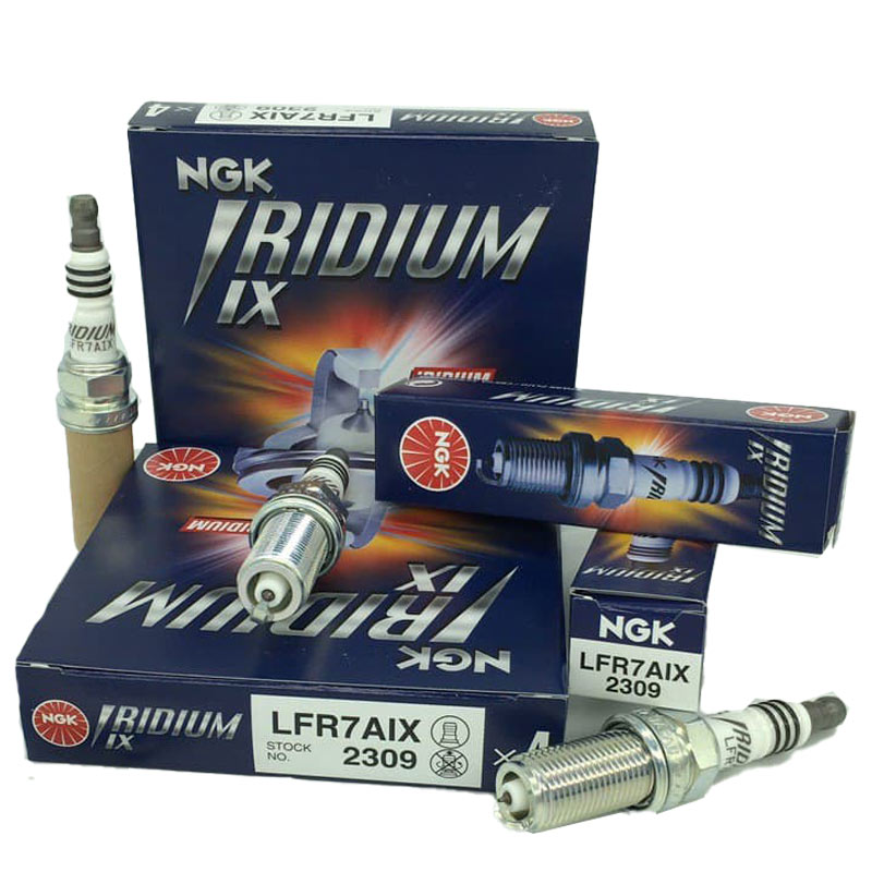 شمع NGK IRIDIUM IX LFR7AIX پایه بلند مناسب برای موتور TU5 - کارکِر