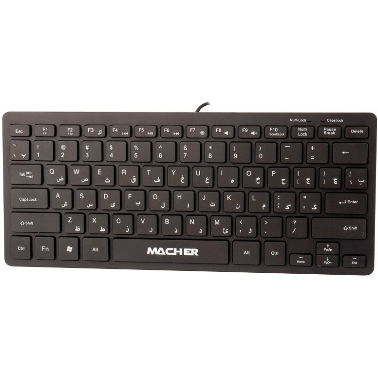 خرید و قیمت کیبورد Macher MR-314 ا Macher MR-314 Wierd Keyboard | ترب