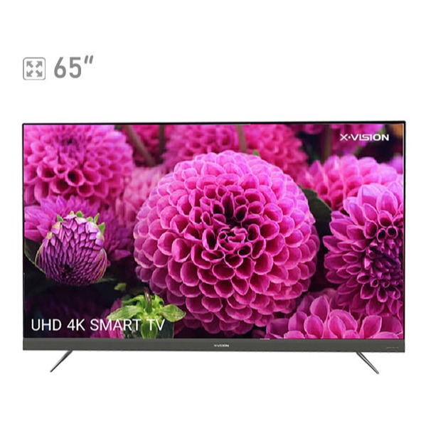 خرید ، قیمت ، مشخصات تلویزیون UHD 4K هوشمند ایکس ویژن 65 اینج سری 8 مدلXYU855