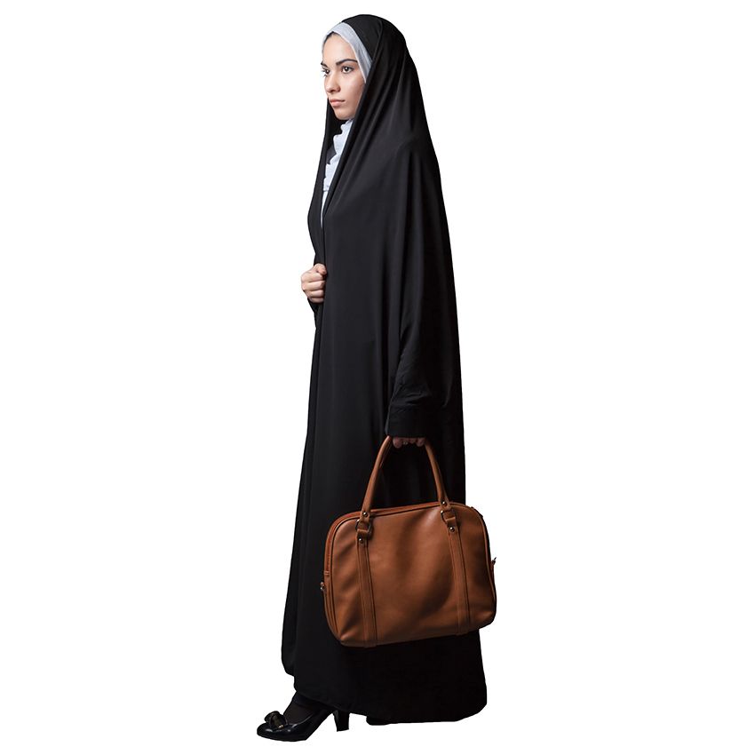 قیمت و خرید چادر ملی حجاب فاطمی مدل کارمندی کرپناز ایران کد Irn 0021