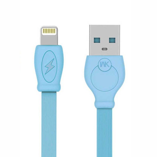 قیمت و خرید کابل تبدیل USB به لایتنینگ دابلیو کی مدل WDC-023 طول 3 متر