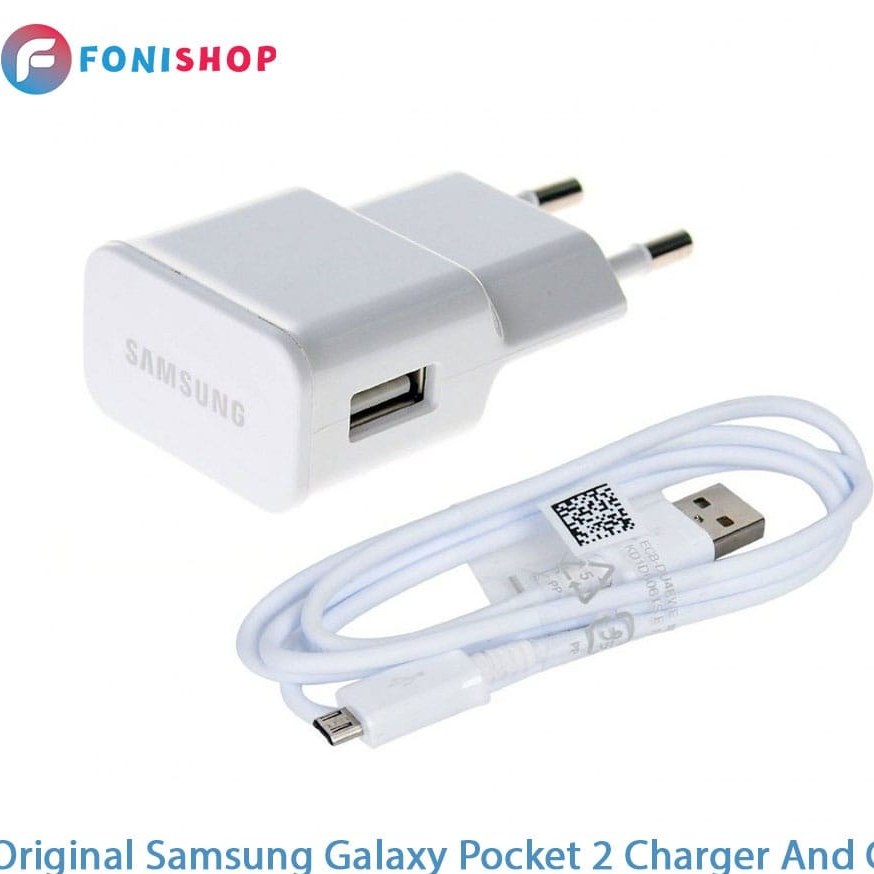 خرید و قیمت شارژر، کابل شارژ و آداپتور اصلی سامسونگ Samsung Galaxy Pocket 2- G110 | ترب