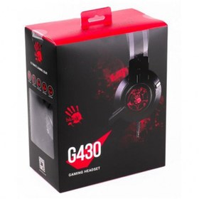 خرید و قیمت هدست گیمینگ ای فورتک Bloody G430 ا A4Tech Bloody G430 BlackGLARE Gaming Headset | ترب