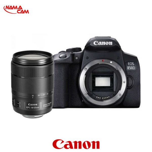 دوربین عکاسی Canon EOS 850D Kit EF-S 18-135mm f/3.5-5.6 IS USM - نماکمنماکم