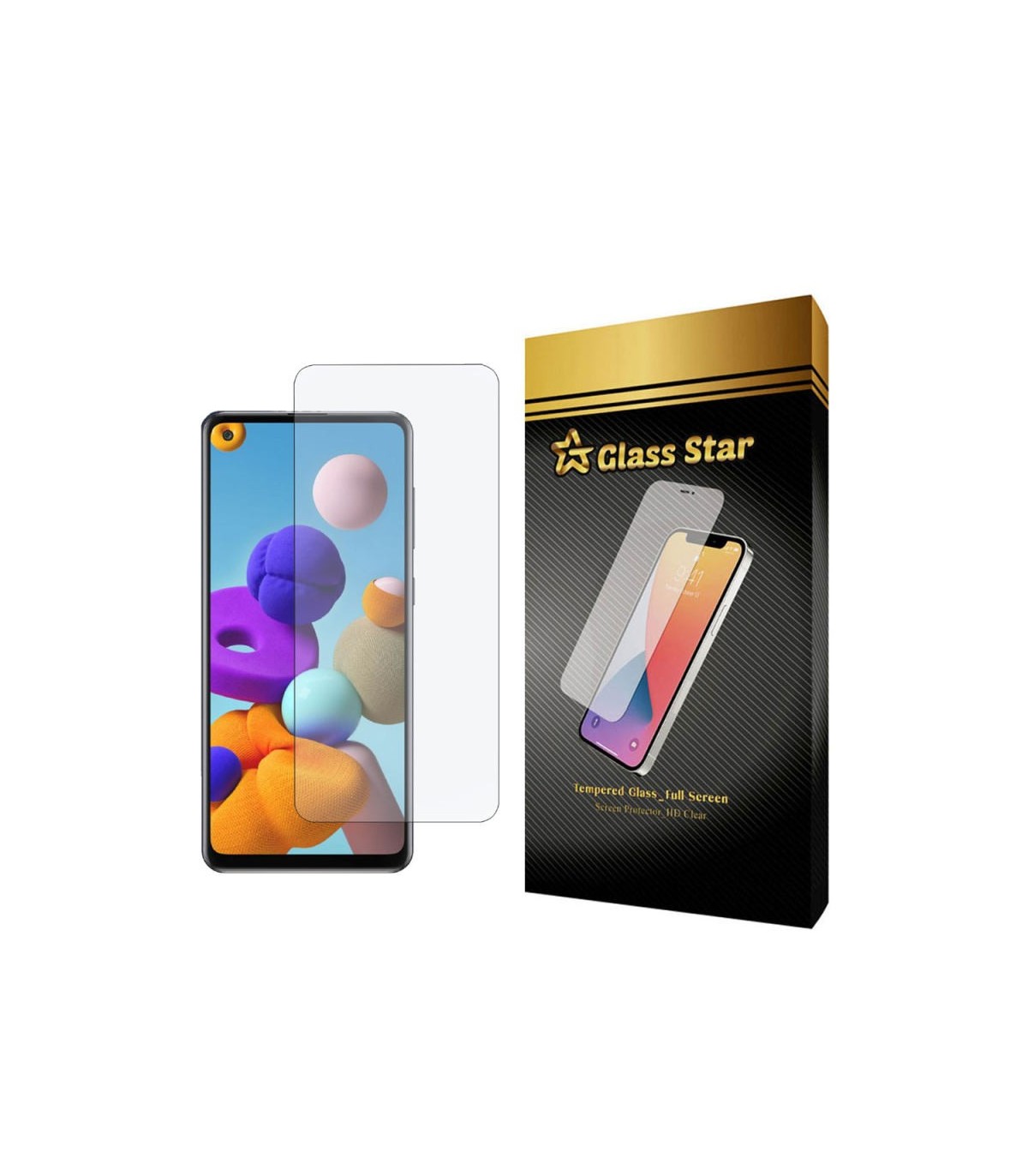 محافظ صفحه نمایش فول کاور گوشی موبایل سامسونگ Galaxy A21s | صدرالند